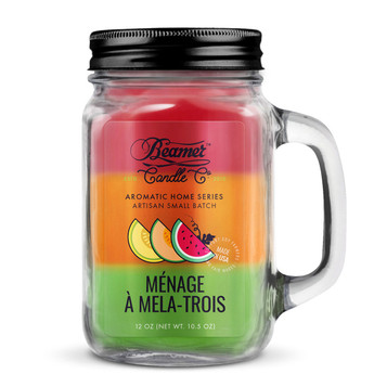 Beamer Candle Menage a Mela-Trois 12oz