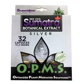 OPMS Silver Red Vein Sumatra 32caps