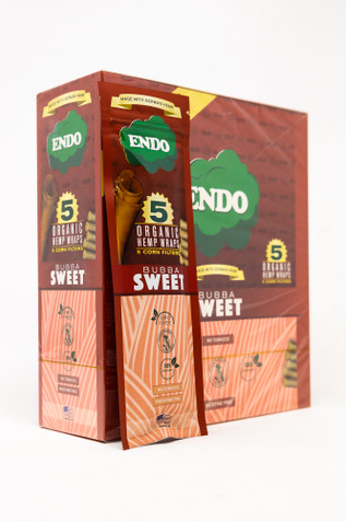 ENDO Hemp Wraps Corn Filter - Bubba Sweet 15ct
