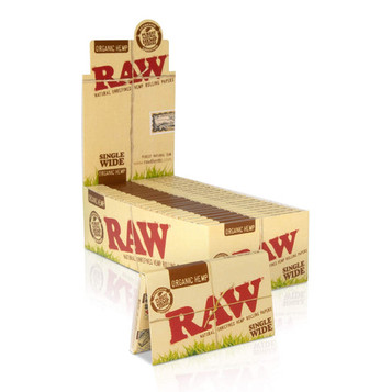 RP-2250 Raw Organic Single Feed Single Wide Size Rolling Paper