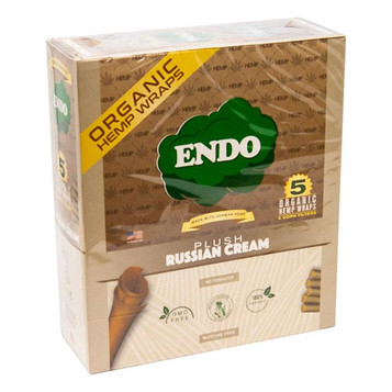 ENDO Hemp Wraps - Plush Russian Cream 5pk