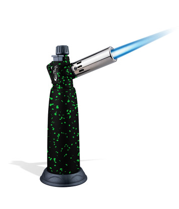 WF-WRDH-BGSP Wulf Warhead Torch Black w/Green Splatter