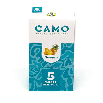 CAMO Natural Leaf Wraps Pineapple 5pk/25ct