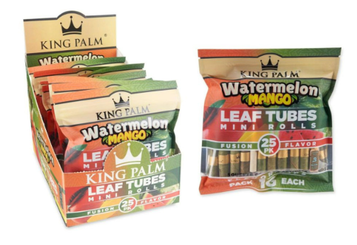 King Palm Cones Watermelon Mango Mini 25pk 8ct