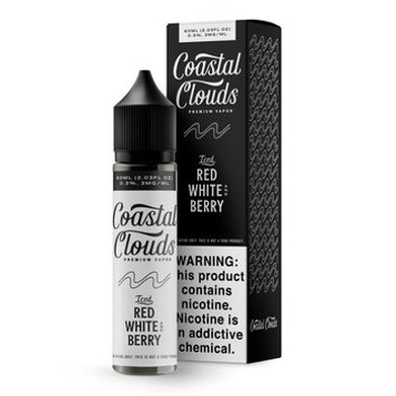 Coastal Clouds Iced Red White and Berry 60ml 3mg