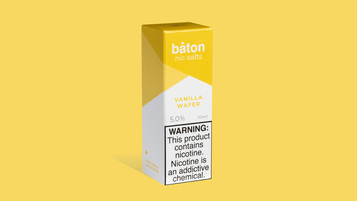 Baton Salts Vanilla Wafer 25mg 10ml
