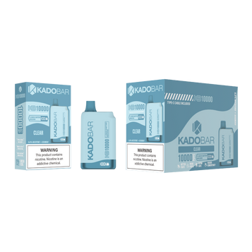 Kado Bar 10000 Disposable Clear