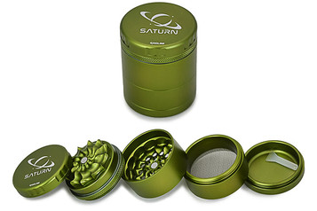 Riddles Saturn - 50mm Grinders - Emerald