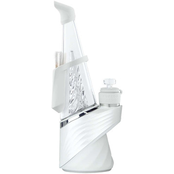 Puffco Peak Pro Travel Park + Ball Cap Pearl