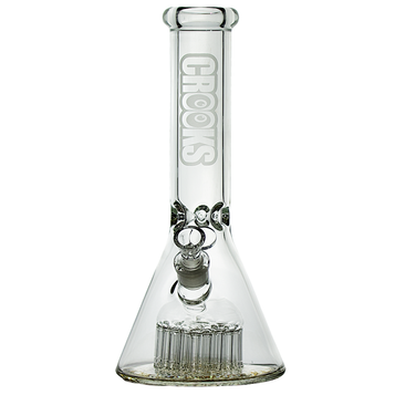 12" 50x7 Crooks 30 arm perk beaker water pipe