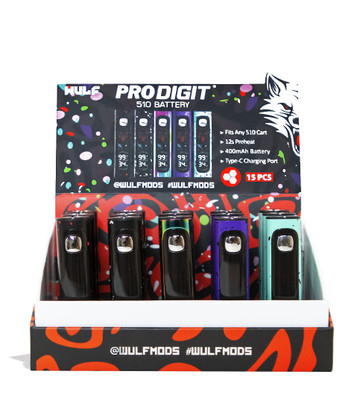 Wulf Pro Digit Variable Voltage Battery 15pk