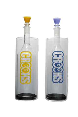 10" Crooks Clear Edition Gravity Water Pipe