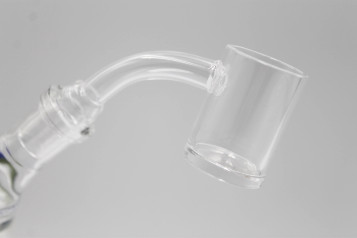 Quartz Flat Top Banger - 18mm Male 45°