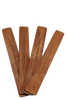 Flat Wood Incense Holder 12pc