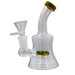 5.5" Wig Wag Color Disc Perc w/ Color Rim Accent Mini Water Pipe