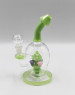 8" Curve mouthpiece mushroom water pipe