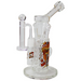 Crooks Clear Edition - 10 " Recycler Rig w/ gridded perculator