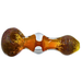 4" Frit Hand Pipe W/ Ring Decoration