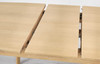 Alba - White Oak Extendable Dining Table - 136cm