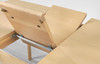 Alba - White Oak Extendable Dining Table - 150cm