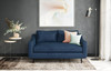 Stark - 2 Seater Sofa - Navy Velvet