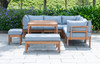 Cali - Wooden Garden Lounge Set - 8 Seats