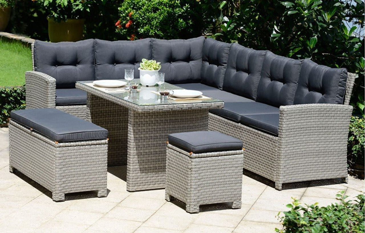 Barcelona Rattan Lounge Set | Garden Furniture | Out & Out