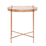 Oakland - Round Mirrored Side Table - 43cm