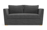 Evora - 2-Seater Sofa - Textured Dark Grey