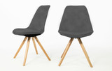 Orson - Velvet Dining Chairs - Set of 2