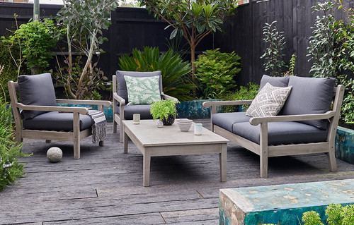 Belgrave – Wooden Garden Lounge Set