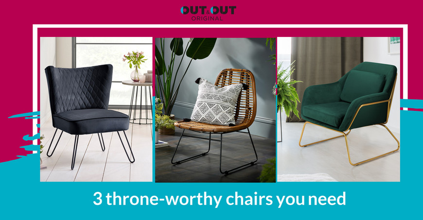 ​3 throne-worthy chairs you need