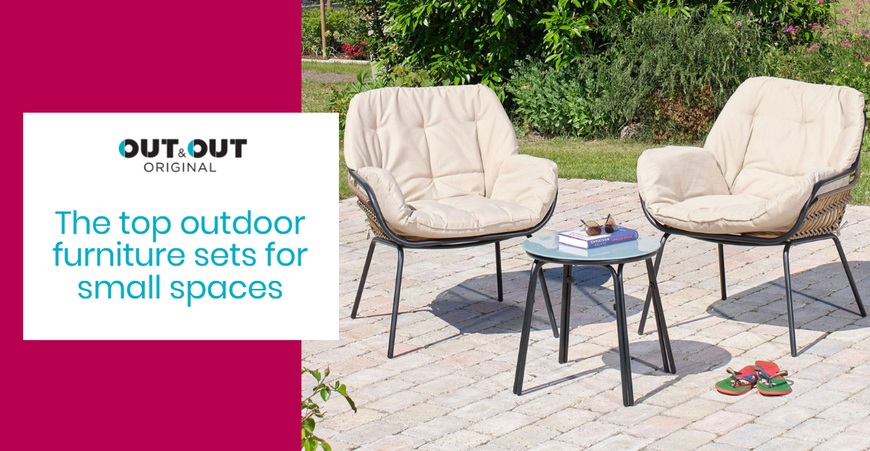 ​The top outdoor furniture sets for small spaces