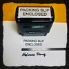 Packing Slip Enclosed Stamp Black Ink Large