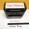 Top Heavy Stamp Red Ink 0622A