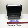 Certified True Copy Of Original Stamp Blue Ink Large 0923B