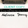 Client Copy Stamp Green Ink Large 0123C