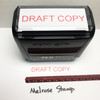 Draft Copy Stamp Red Ink Large 0823A