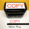 Copy Stamp Red Ink Large 0424A