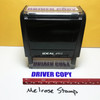 Driver Copy Stamp Purple Ink Large 1222B