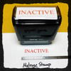 Inactive Stamp Red Ink Large