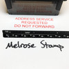 Address Service Requested Do Not Forward Stamp Red Ink Large 1222C