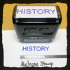 History Stamp Blue Ink large