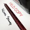 Field Copy Stamp Red Ink Large 1123D