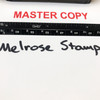 Master Copy Stamp Red Ink Large 0123C