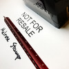 Not For Resale Stamp Black Ink Large 0424D