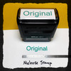 Original Stamp Green Ink Large