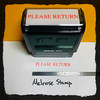 Please Return Stamp Red Ink large