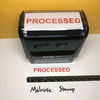 Processed Stamp Red Ink Large 0424A