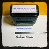 Uncontrolled Copy Stamp Blue Ink Large